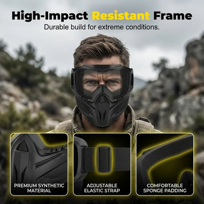 🔥HOT SALE 50% OFF🔥Detachable Full Face Goggle Mask