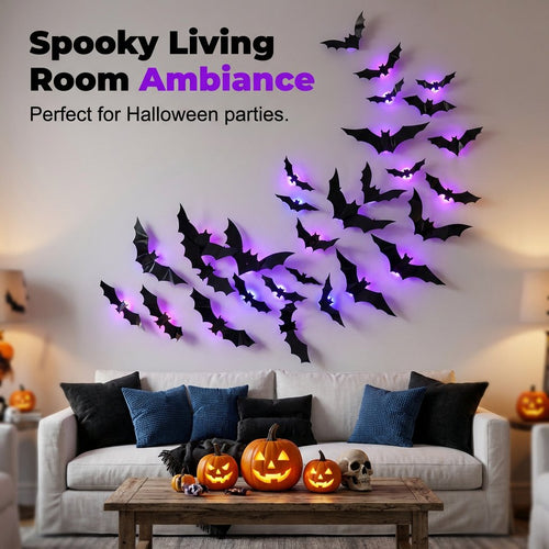 ✨Halloween LED Bat Night Light Wall Decor🦇