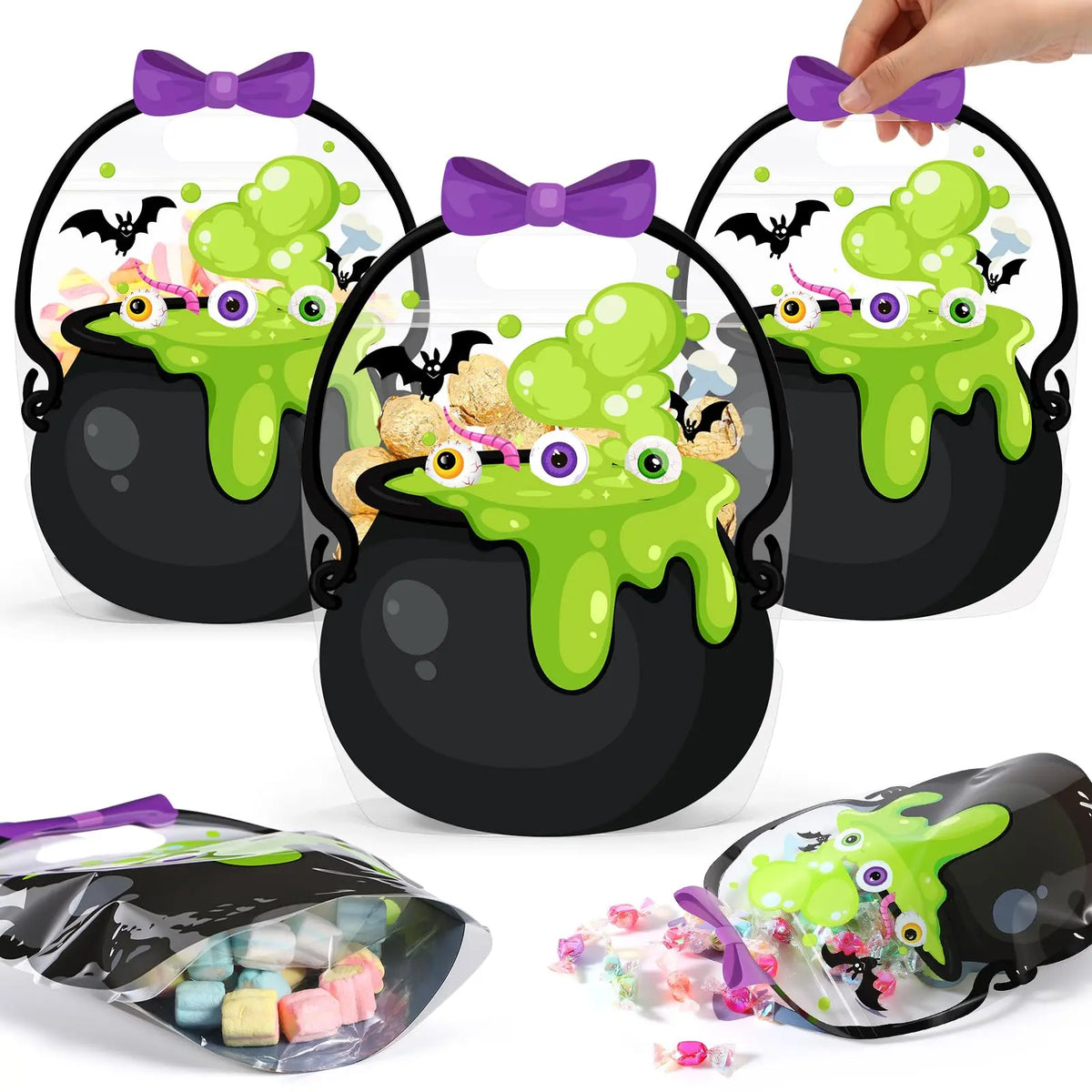 🔥Last Day 50% OFF - 🎃Halloween Plastic Goodie Bags