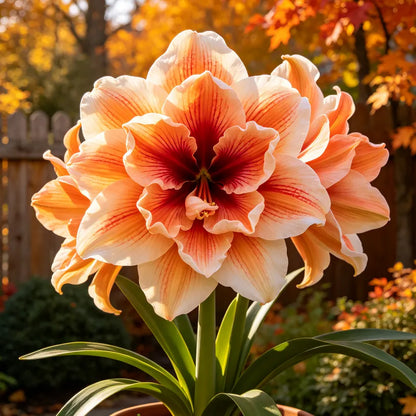 🌺 Giant Double Perfume Amaryllis Bulbs ✨ Fragrant Showy Blooms