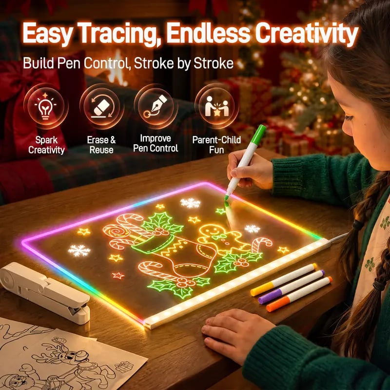 GOMYMO LED Drawing Board for Kids