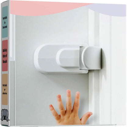 🎁Hot Sale 49% OFF🔒The Snap-On Door Lock Kids Can't Reach or Defeat - No Tools or Adhesives Required