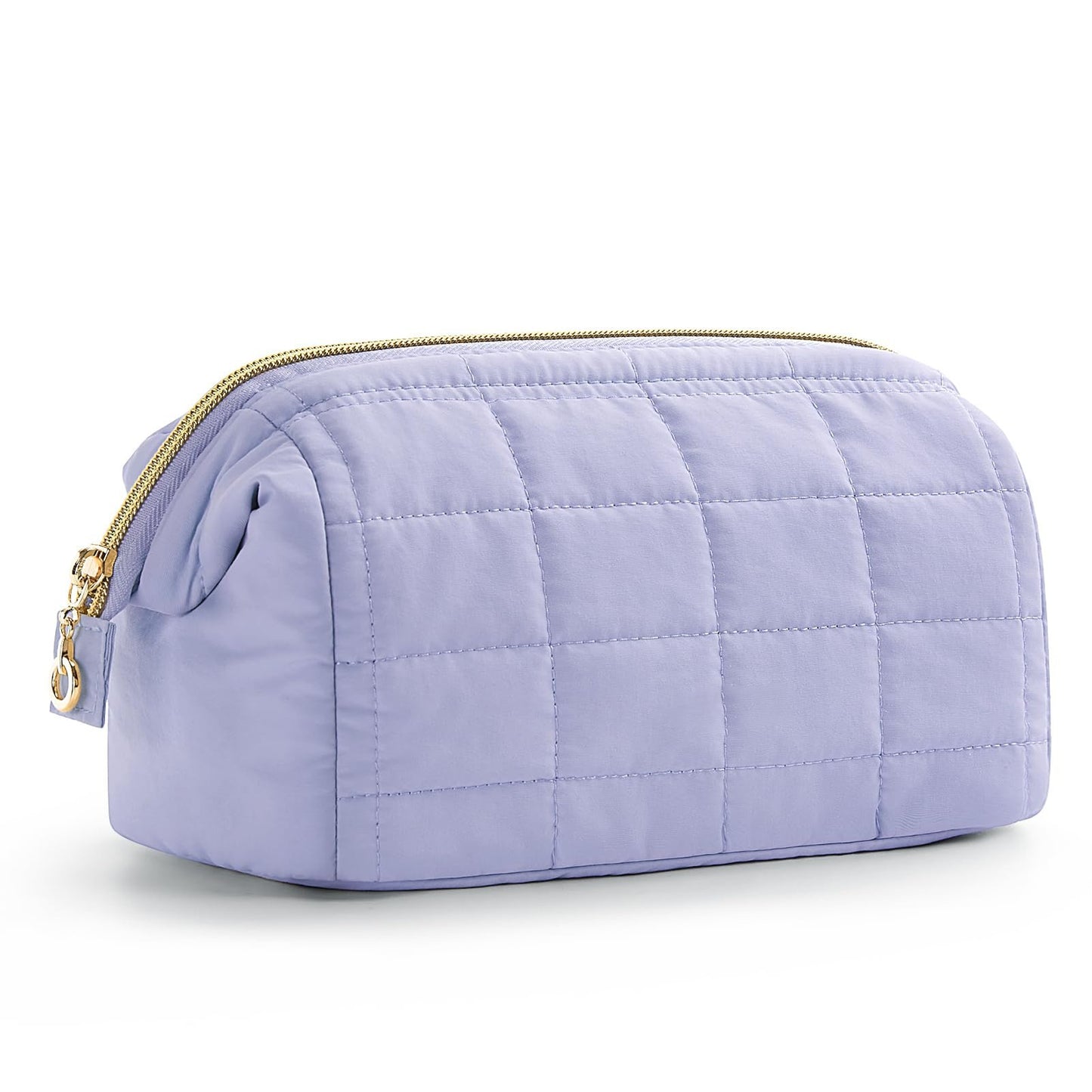 ⚡Hot Sales 49% OFF🔥Wide-Opening Quilted Cosmetic Bag – Multi-Pocket Makeup & Toiletry Organizer for Home and Travel