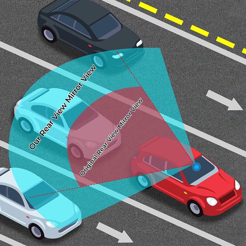 🚙360° Safety🌍The Ultimate Panoramic Rearview Mirror for Your Car