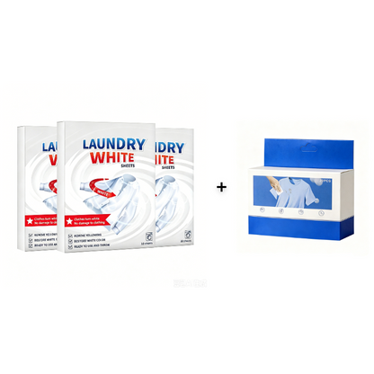 🔥💥 Deep Cleaning Laundry Whitening Sheets ✨🧺 Powerful Stain Remover Brightening Fabric Laundry Cleaning Sheets
