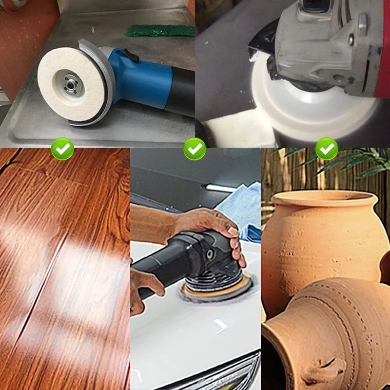 Christmas promotion Woolen polishing wheel