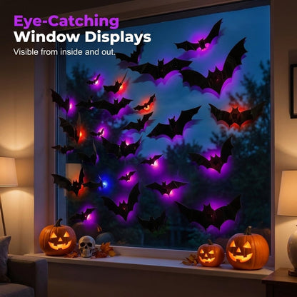 ✨Halloween LED Bat Night Light Wall Decor🦇