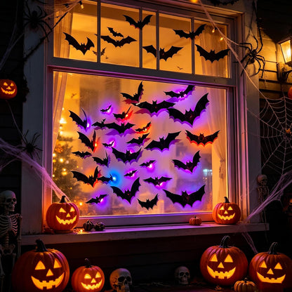 ✨Halloween LED Bat Night Light Wall Decor🦇