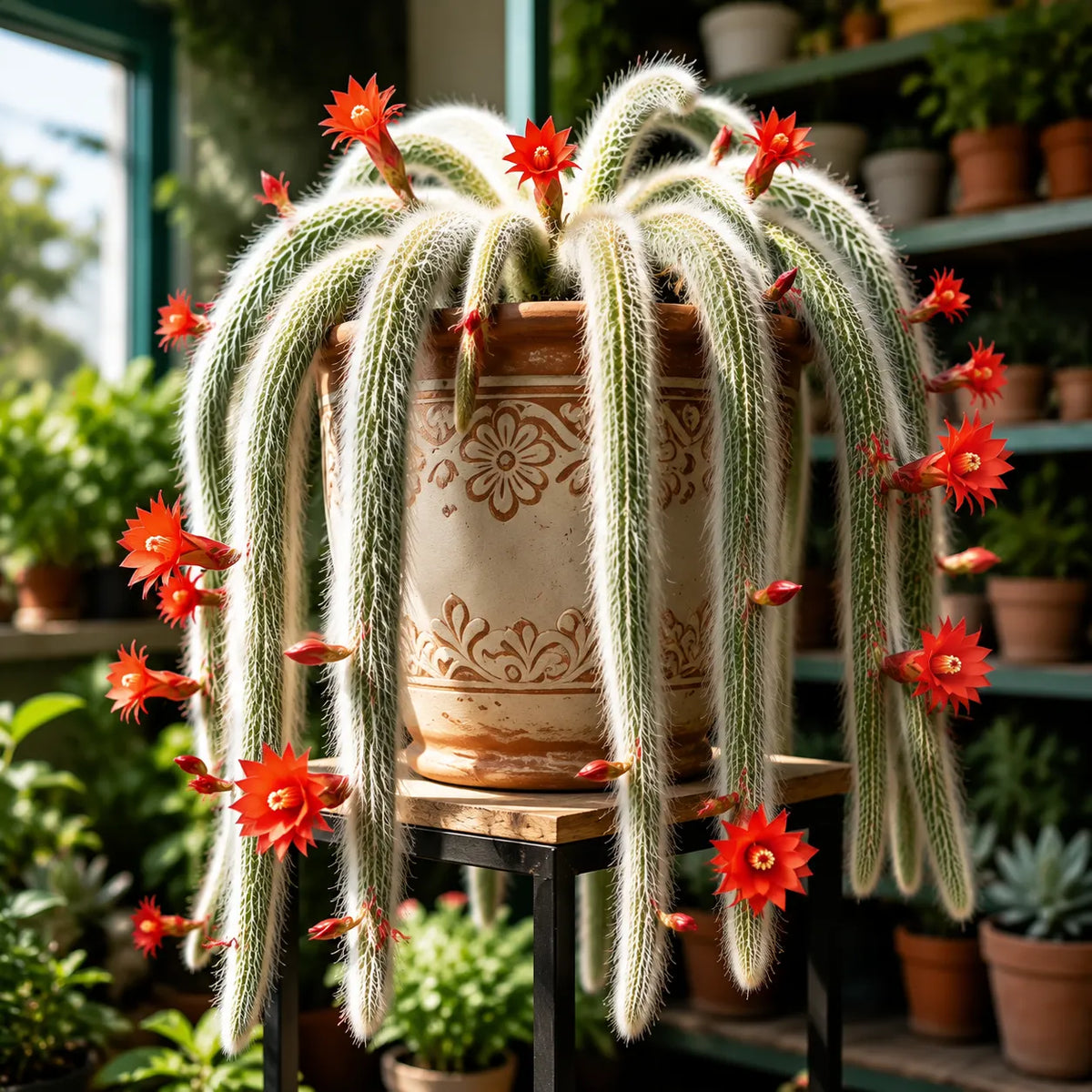 🔥Rare Monkey Tail Cactus 🌵The Internet's Favorite Fuzzy Cactus