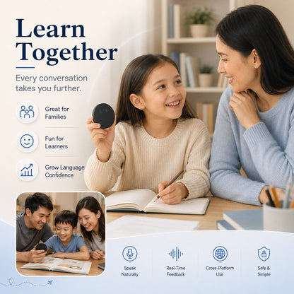 🌍HOT SALE 49% OFF🎙️AI Real-Time Language Practice Companion – Supports 108 Languages
