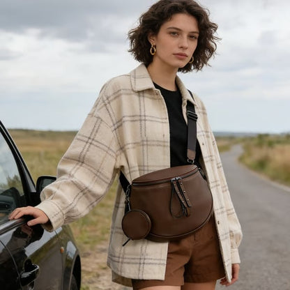🔥🍂Designer Direct Sales 🏆5K+ SOLD!👜2026 Stylish Leather Fanny Pack
