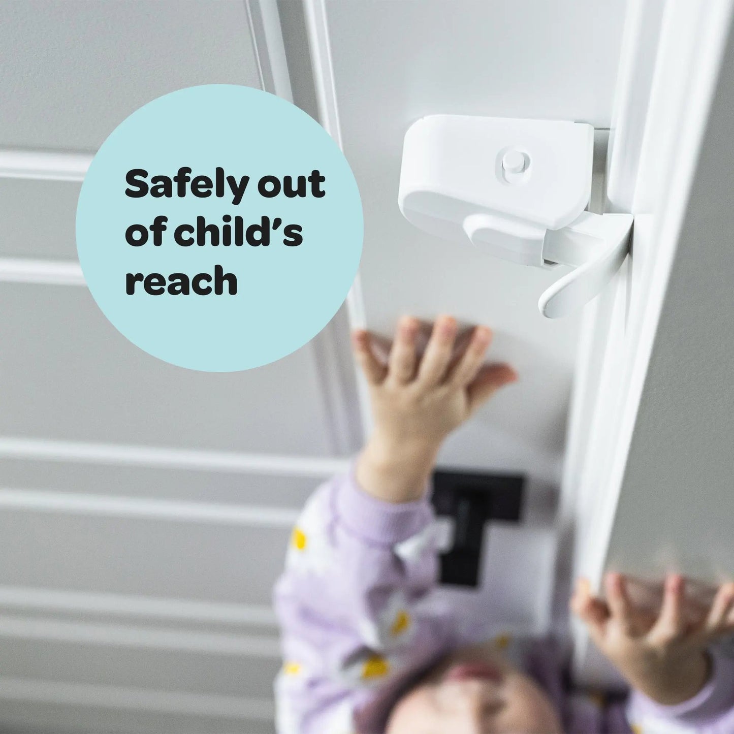 🎁Hot Sale 49% OFF🔒The Snap-On Door Lock Kids Can't Reach or Defeat - No Tools or Adhesives Required