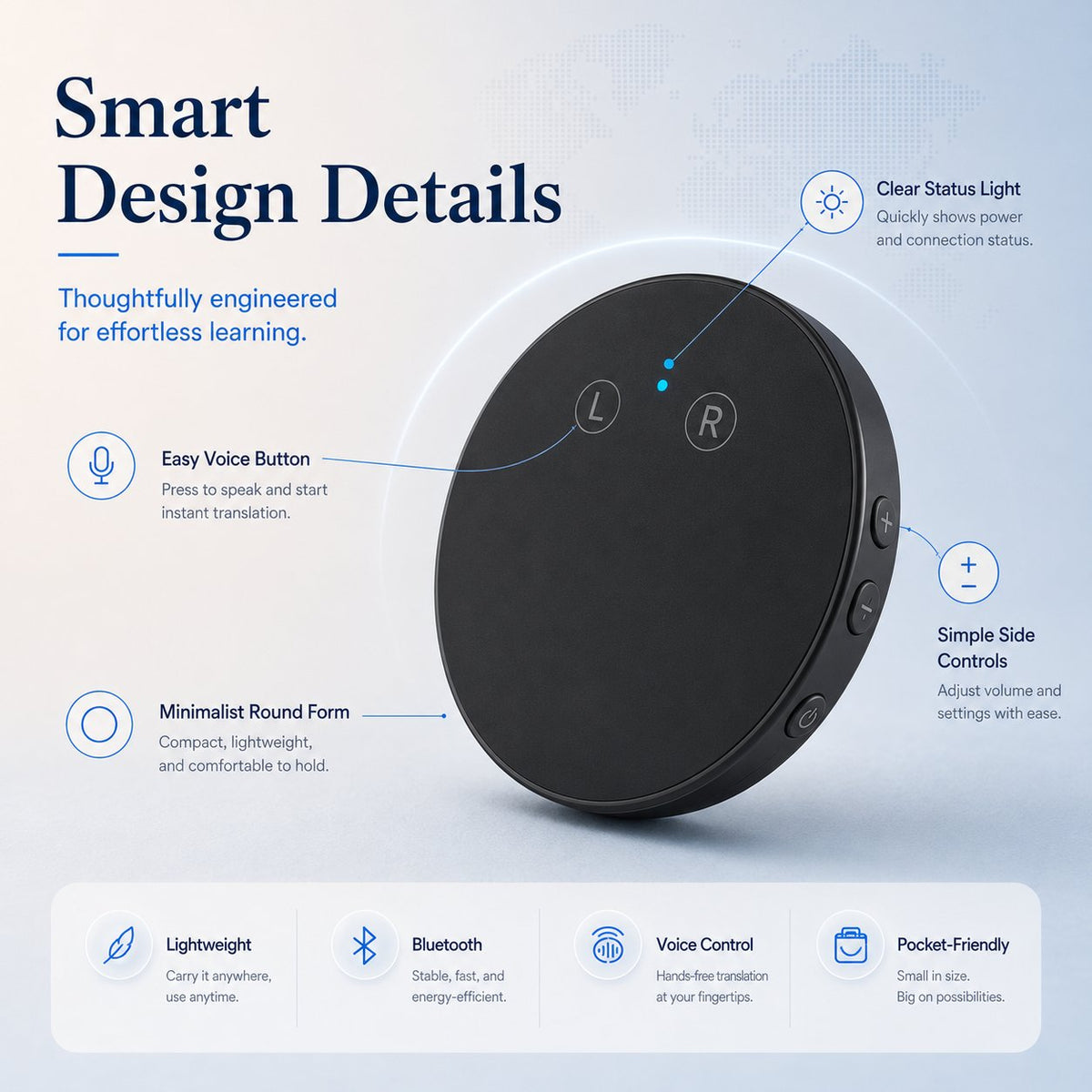🌍HOT SALE 49% OFF🎙️AI Real-Time Language Practice Companion – Supports 108 Languages