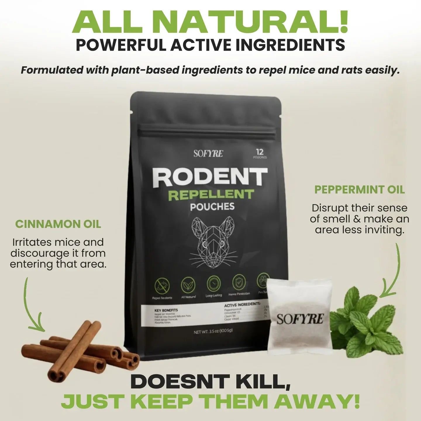 ⚡Hot Sales 49% OFF🔥Rodent Repellent Pouches