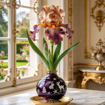 💙Rare Waxed Iris Bulbs – Soil-Free Flower Decor