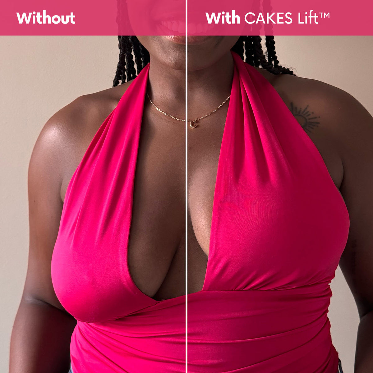 🏆#1 Bestselling🏆 -Invisible Silicone CAKES Lift – Seamless Lift, Shape & Coverage