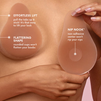 🏆#1 Bestselling🏆 -Invisible Silicone CAKES Lift – Seamless Lift, Shape & Coverage