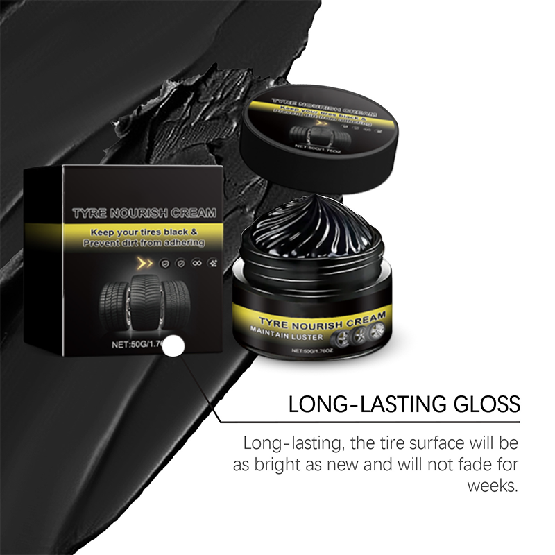 🥳 2026 HOT SALE💞Car Tire Care Wax - Anti-Cracking, UV Protection & Restores Deep Black Gloss | Safe on Rubber, No Harsh Chemicals, 50g