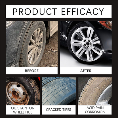 🥳 2026 HOT SALE💞Car Tire Care Wax - Anti-Cracking, UV Protection & Restores Deep Black Gloss | Safe on Rubber, No Harsh Chemicals, 50g