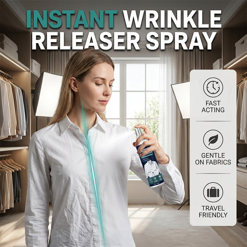 👔Last Day 49 % OFF✨ Instant wrinkle release – no iron, travel-ready, static-free & fresh.