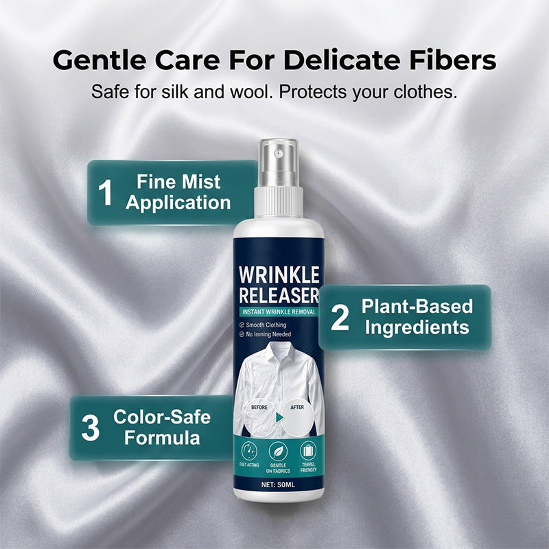 👔Last Day 49 % OFF✨ Instant wrinkle release – no iron, travel-ready, static-free & fresh.