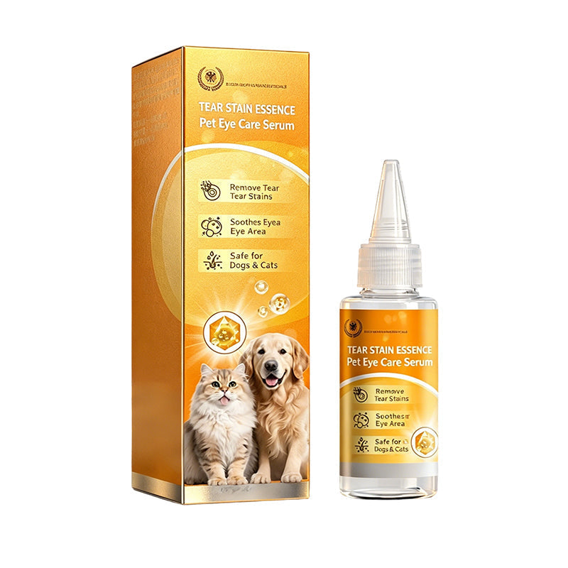 🐶 Enjoy 49% off now! ✨Advanced Pet Tear Essence for Dogs & Cats | Gentle Tear Stain Remover for Cleaner Eyes & Brighter Fur👀